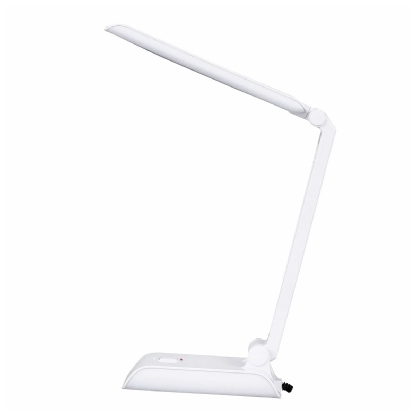 Luminária Mesa Led Articulável Branco 4W Bivolt 6400K Luz Branca Foco Direcionável - Bronzearte