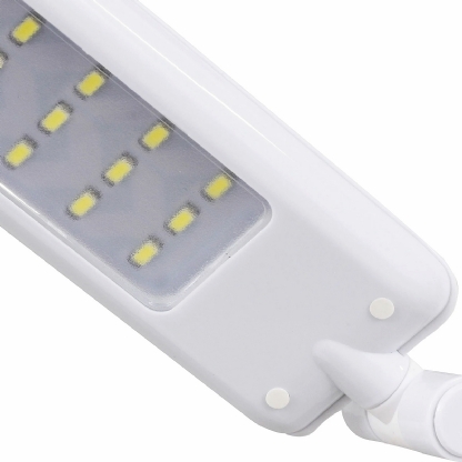 Luminária Mesa Led Articulável Branco 4W Bivolt 6400K Luz Branca Foco Direcionável - Bronzearte