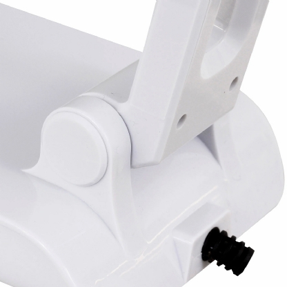 Luminária Mesa Led Articulável Branco 4W Bivolt 6400K Luz Branca Foco Direcionável - Bronzearte