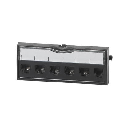 Painel 6 Conectores Rj45 Cat6 Utp - Legrand/Conect