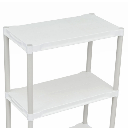 Estante Adaptável 4 Níveis 600X350X1090mm Branco - Prat-K