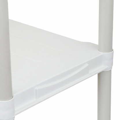 Estante Adaptável 4 Níveis 600X350X1090mm Branco - Prat-K