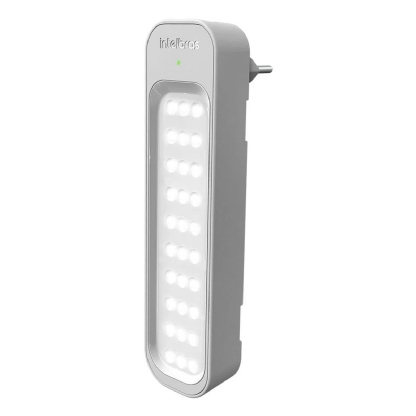Luminária Emergência Led 1W Bivolt Com 30 LEDs 150Lm 6H - Intelbras