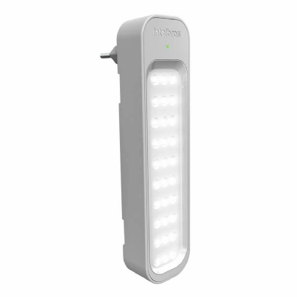Luminária Emergência Led 1W Bivolt Com 30 LEDs 150Lm 6H - Intelbras