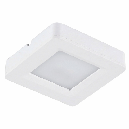 Luminária Spot Led Embutir/Sobrepor Quadrada 2W Bivolt 6500K Luz Branca - Pix