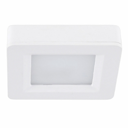 Luminária Spot Led Embutir/Sobrepor Quadrada 2W Bivolt 6500K Luz Branca - Pix