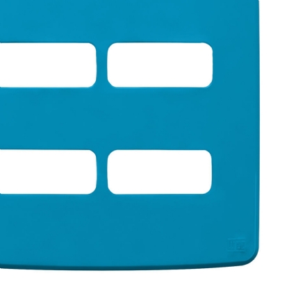 Placa Acabamento 4 Postos 4X4 Composé Azul - WEG