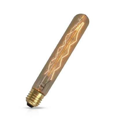 Lâmpada Filamento Carbono T30 40W 110V E27 2200K Ambar Decorativo - Gmh