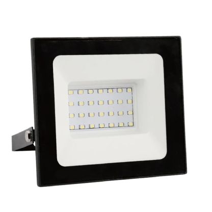 Luminária Refletor Led Quadrada 30W Bivolt 6500K Luz Branca - Avant