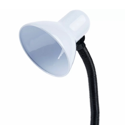 Luminária Mesa Viking Branco 60W E27 - Luminatti