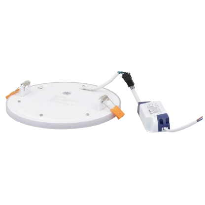 Luminária Led Redonda Embutir 19,5 X 2,8cm 3 Estágios 12+6W 6500K+6500K Branco Bivolt - Elgin