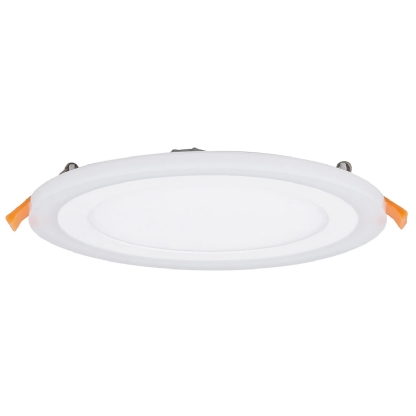 Luminária Led Redonda Embutir 19,5 X 2,8cm 3 Estágios 12+6W 6500K+6500K Branco Bivolt - Elgin