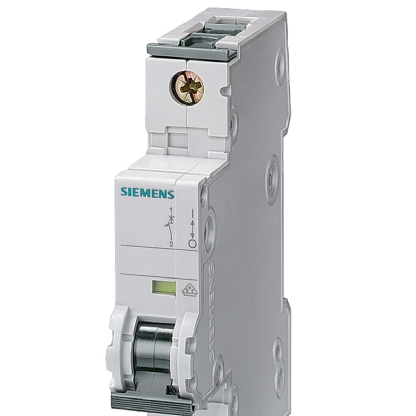 Disjuntor Mini Din Unipolar 2A Curva C 30Ka 230/400V 5SY61027 - Siemens
