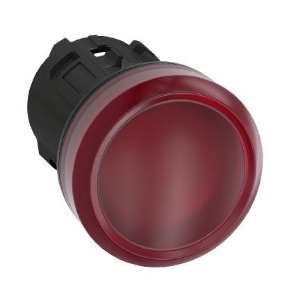 Frontal Sinaleiro Plástico Vermelho 22mm 3SU10016AA200AA0 - Siemens