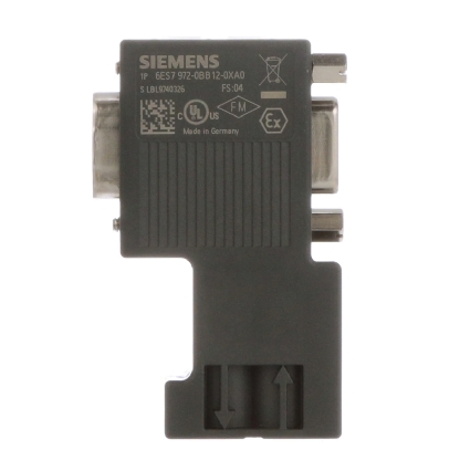 Conector Profibus 12 Mbit/S Plástico D-Sub 9 Fêmea Angular Ip20 6ES79720BB120XA0 - Siemens