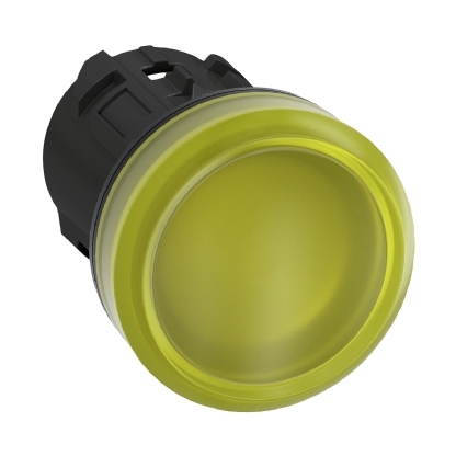 Frontal Sinaleiro Plástico Amarela 22mm 3SU10016AA300AA0 - Siemens