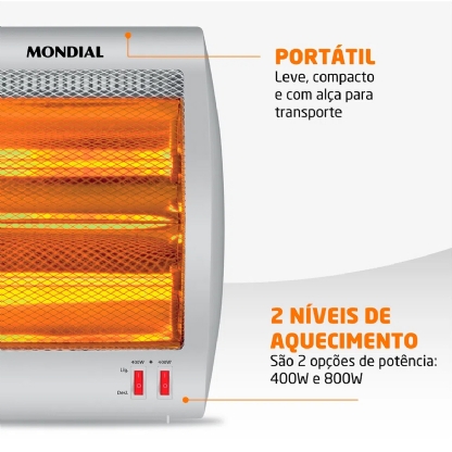 Aquecedor Halógeno Comfort Air 220V 800W A-09 - Mondial