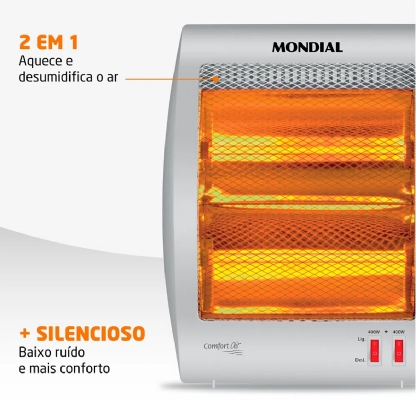Aquecedor Halógeno Comfort Air 220V 800W A-09 - Mondial