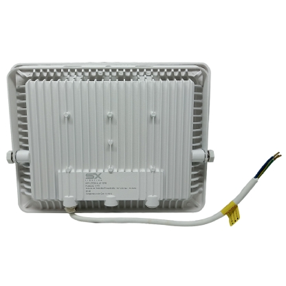 Luminária Refletor Led Retangular 100W Bivolt 6000K Luz Branca - Sx Led