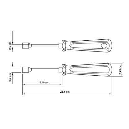 Chave Canhão 4X125mm - Tramontina