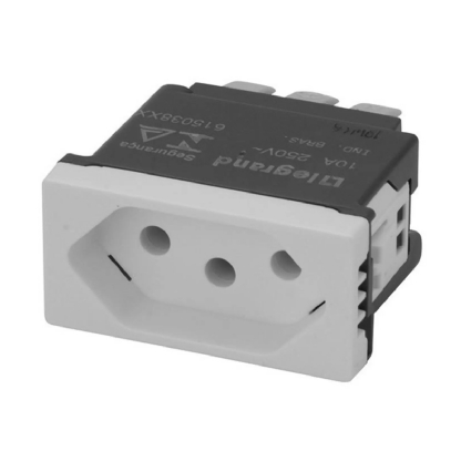 Módulo Tomada 10A Branco - Pialplus+