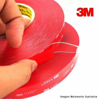 Fita Dupla Face Vhb 4905 9,5mm 33 Metros Transparente HB004670699 - 3M Do Brasil