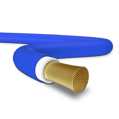 Cabo Flexível 750V Ecoflex 1,50mm Azul 100 Metros - Prysmian