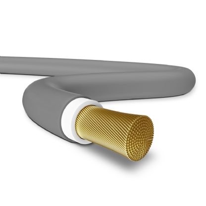 Cabo Flexível 750V Ecoflex 4,00mm Cinza 100 Metros - Prysmian