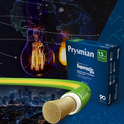 Cabo Flexível 750V Superastic 1,50mm Brasileirinho 100 Metros - Prysmian
