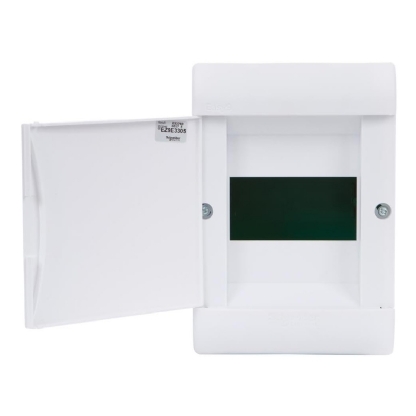 Quadro Distribuição Embutir 1 Fila 5 Disjuntores 197x130x61mm Opaca EZ9E3305 - Schneider Electric