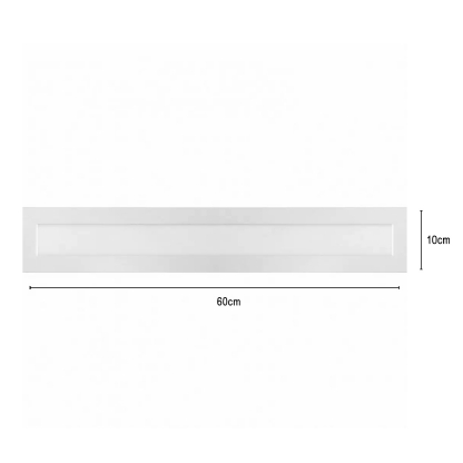 Luminária Plafon Led Embutir Retangular Inteligente Smart 6000K Luz Branca 18W Bivolt Wifi - Bella