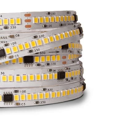 Fita Led 18W/M 24V Luz Branca 4000K 1400Lm/M Rolo Com 5 Metros - Bronzearte