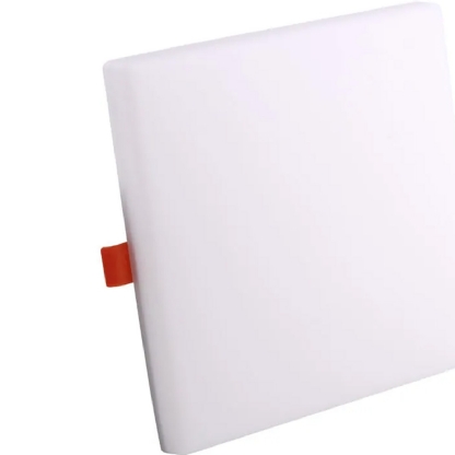 Luminária Painel Led Embutir Quadrado Branco 24W Bivolt 6500K Luz Branca 3200Lm Frameless - Bronzearte