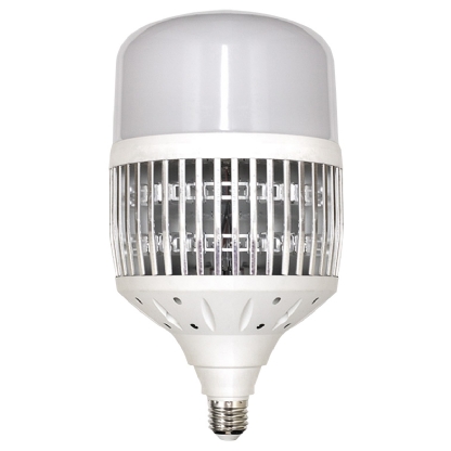 Lâmpada Led Bulbo Alta Potência T140 100W Bivolt E27 Ip20 6500K Luz Branca 50/60Hz 9000Lm 25000H High Bulbo Led - Bronzearte
