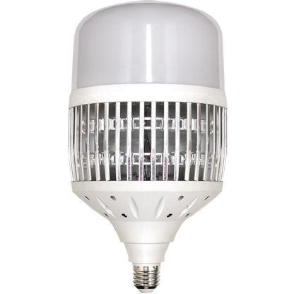 Lâmpada Led Bulbo Alta Potência T140 100W Bivolt E27 Ip20 6500K Luz Branca 50/60Hz 9000Lm 25000H High Bulbo Led - Bronzearte