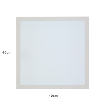 Luminária Painel Led 6500k Luz Branca Embutir Quadrado Branco 36w Bivolt - Bronzearte