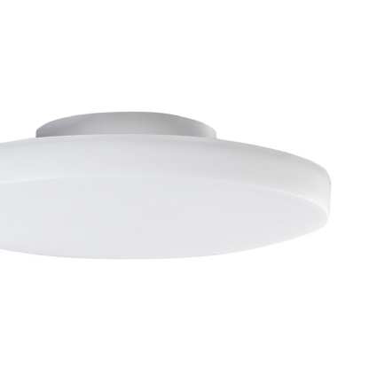 Luminária Plafon Led Sobrepor Interno Alumínio Redonda Branco 16W 180G Bivolt 50/60Hz 6500K Luz Branca 120x32mm 25000H 1000Lm Frameless - Bronzearte