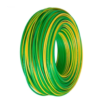 Cabo Flexível Duflex 750V Pvc 2,50Mm Amarelo/Verde 70G 100 Metros - Induscabos