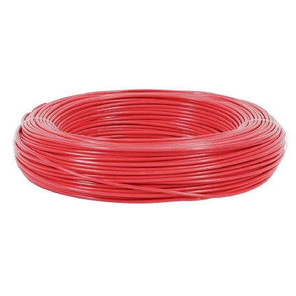 Cabo Flexível Duflex 750V Pvc 4,00Mm Vermelho 70G 100 Metros - Induscabos