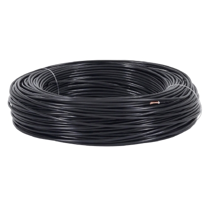 Cabo Flexível Duflex 750V Pvc 6,00Mm Preto 70G 100 Metros - Induscabos