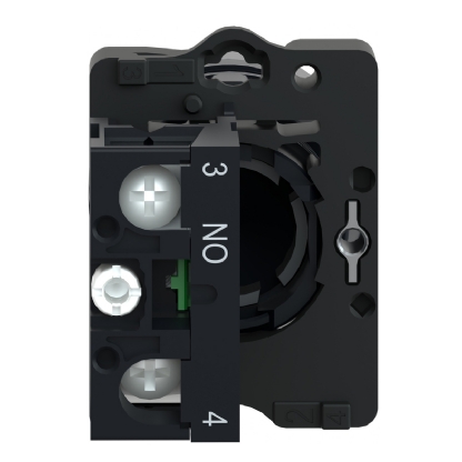 Botão Comando Faceado Impulsão Verde Redondo 22mm 1Na XA2EA31 - Schneider Electric