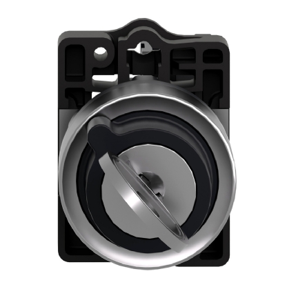 Botão Comutador Com Chave 22mm 2 Posições Fixas 1Na Preto XA2EG21 - Schneider Electric