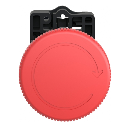Botão Desligamento De Emergência Plástico 22mm 1NF Vermelho XA2ES542 - Schneider Electric