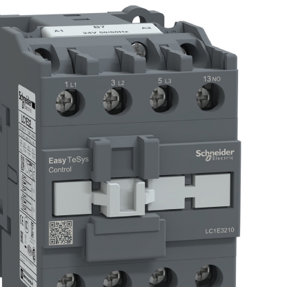 Contator Potência Tripolar 32A 24V 1Na 50/60Hz LC1E3210B7 - Schneider Electric