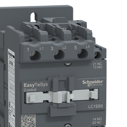 Contator Potência Tripolar 65A 220Vca 1Na+1Nf 50/60Hz LC1E65M7 - Schneider Electric