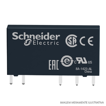 Relé De Interface Mini 6A 1Naf 24Vcc RSL1AB4BD - Schneider Electric