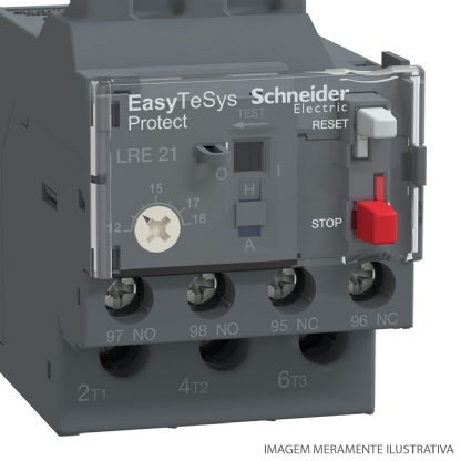 Relé De Sobrecarga Térmico 12-18a 1Na+1Nf LRE21 - Schneider Electric