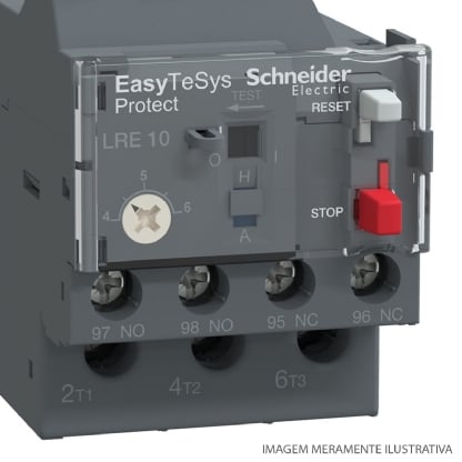 Relé De Sobrecarga Térmico 4-6A Classe 10 1Na+1Nf LRE10 - Schneider Electric