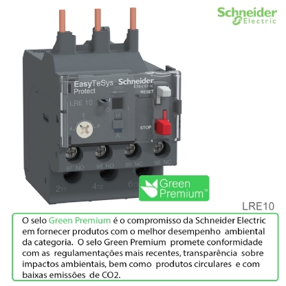 Relé De Sobrecarga Térmico 4-6A Classe 10 1Na+1Nf LRE10 - Schneider Electric