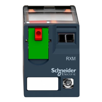 Relé Industrial 14 Pinos 6A 24V 4 Reversíveis 4Pdt Agni Ip40 RXM4AB2B7 - Schneider Electric